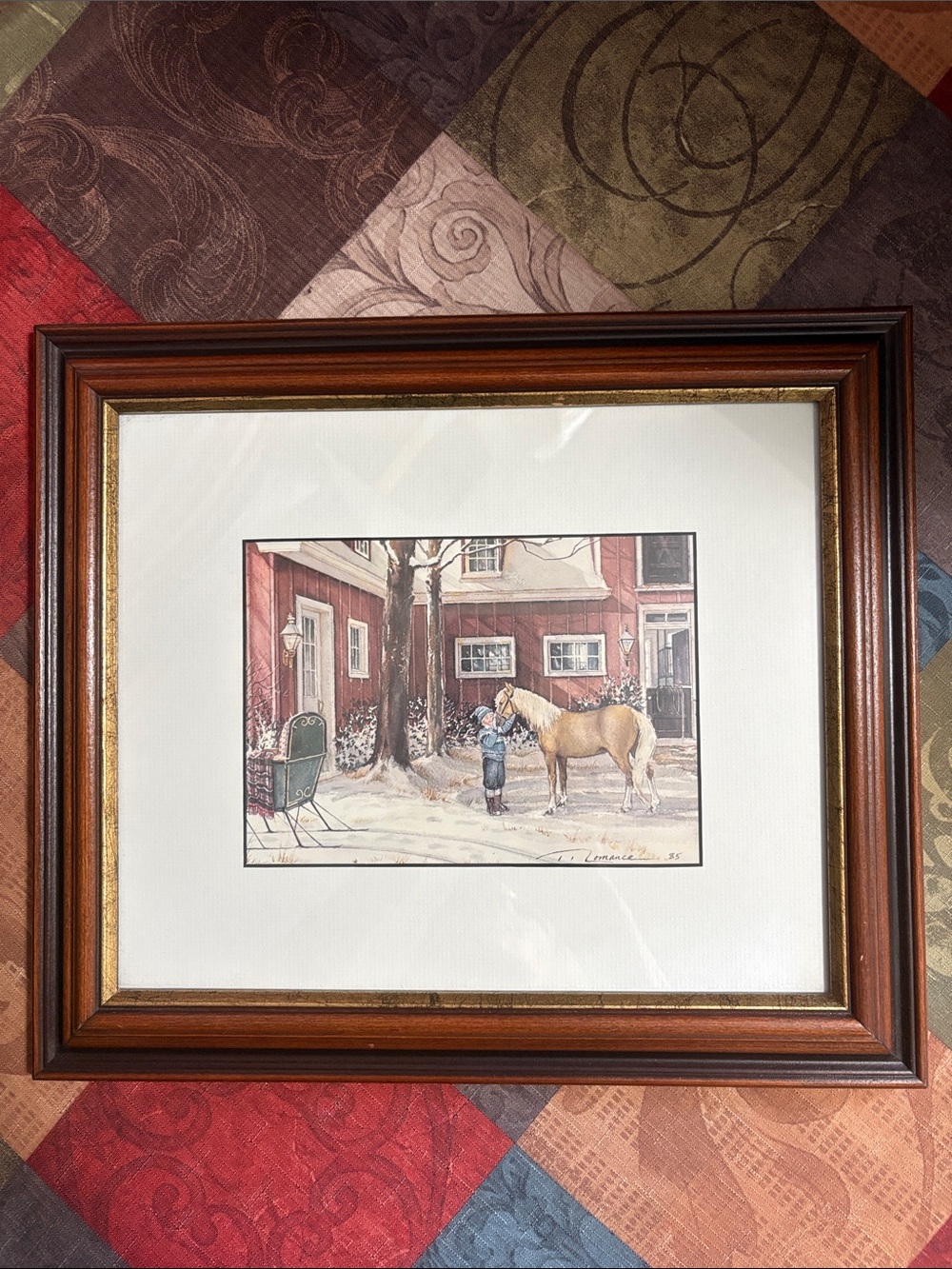 💞 Framed Print “Sweet Rewards” from Trisha Romance.